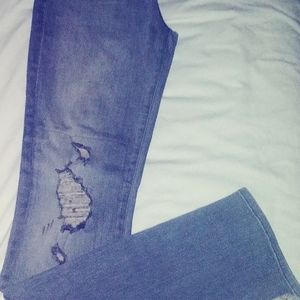J Brand distressed straight leg jeans size 30